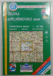 mapa - KČT 44 - Želivka a Pelhřimovsko sever - 1:50 000