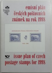 Emisní plán českých poštovních známek na rok 1998 - 