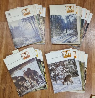 Myslivost - stráž myslivosti  1973 - 2098 (36. rocniků)