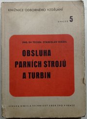 Obsluha parních strojů a turbin - 