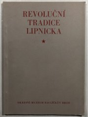 Revoluční tradice Lipnicka - 