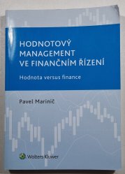 Hodnotový management ve finančním řízení - Hodnota versus finance