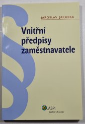 Vnitřní předpisy zaměstnavatele - 
