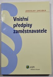 Vnitřní předpisy zaměstnavatele - 