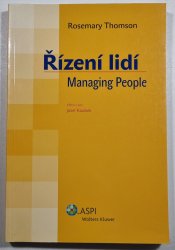 Řízení lidí - Managing People - third edition