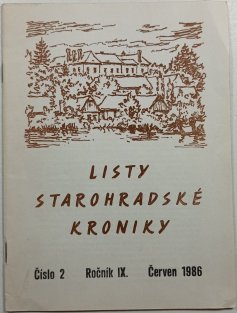 Listy starohradské kroniky - č.2/1986 - ročník IX