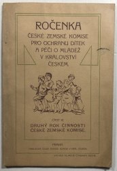 Ročenka české zemské komise pro ochranu dítek a péči o mládež v království českém část IV. - 