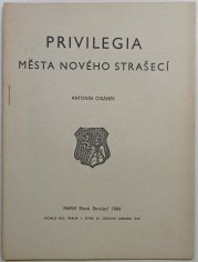Privilegia města Nového Strašecí - 
