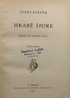 Hrabě Špork