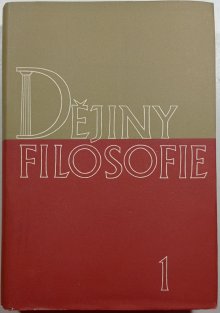 Dějiny filosofie I.