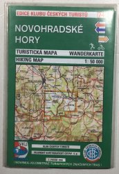 mapa - KČT 74 - Novohradské hory - 1:50 000