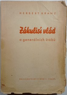 Zákulisí vlád a generálních štábů : Francie 1933-40