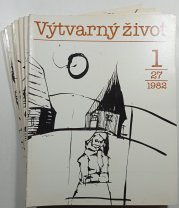 Výtvarný život - ročník 27/ 1982 (8 čísel slovensky) - 