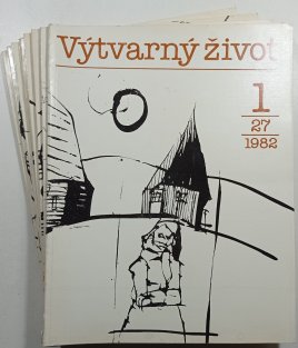 Výtvarný život - ročník 27/ 1982 (8 čísel slovensky)