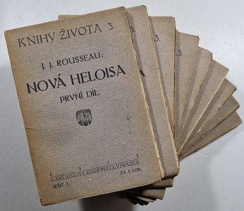 Nová Heloisa 1.-6. díl ( sešit 2 - 12 v devíti svazcích)