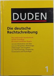 Duden Die deutsche Rechtschreibung 1 - 