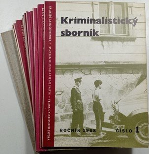 Kriminalistický sborník č.1-12 / 1968