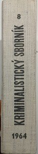 Kriminalistický sborník č.1-12 / 1964