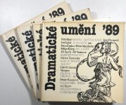 Dramatické umění 89' (4 knihy) - 