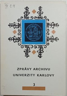 Zprávy archivu univerzity karlovy