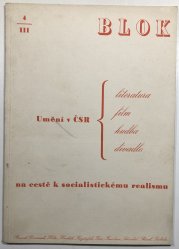 Blok III./ 4 - Umění v ČSR na cestě k socialistickému realismu