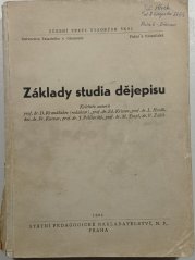 Základy studia dějepisu - 