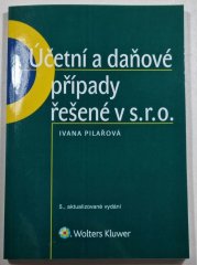 Účetní a daňové případy řešené v s.r.o. - 