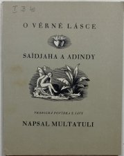 O věrné lásce Saïdjaha a Adindy - 