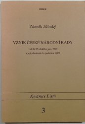 Vznik České národní rady - 