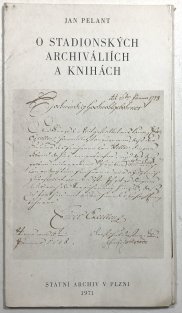 O stadionských archiváliích a knihách