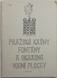 Pražské kašny, fontány a okrasné vodní plochy