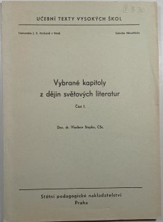 Vybrané kapitoly z dějin světových leteratur část I.