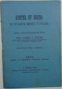 Kostel sv. ducha na Starém Městě v Praze