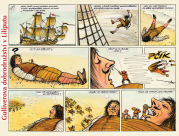 Gulliverova dobrodružství v Liliputu (leporelo) - 