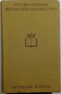 Amlicher katalog Internationale buchkunst - ausstellung
