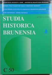 Studia historica brunensia - 