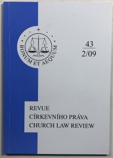 Revue církevního práva 43 - 2/09