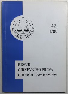 Revue církevního práva 42 - 1/09