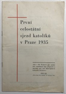 První celostátní sjezd katolíků v Praze 1935