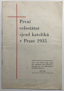 První celostátní sjezd katolíků v Praze 1935