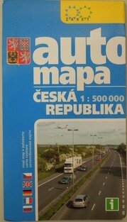 Česká republika auto mapa