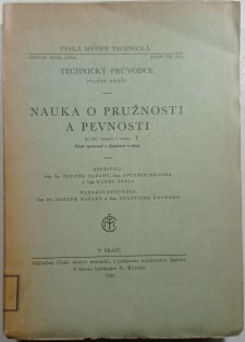 Nauka o pružnosti a pevnosti