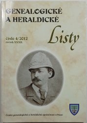 Genealogické a heraldické listy 4/2012 - 