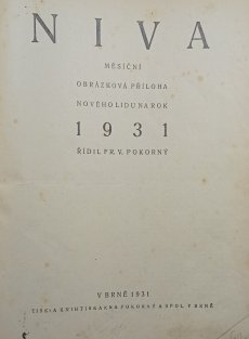 Niva 1931 - příloha nového lidu