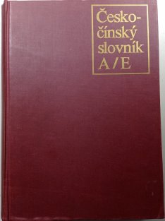 Česko - čínský slovník A / E