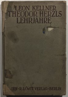Theodor Herzls Lehrjahre 1860-1895
