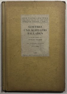 Goethes und Schillers Balladen
