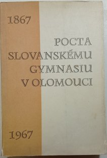 Pocta slovanskému gymnasiu v Olomouci