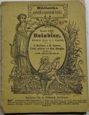 Holubice - Komická opera ve dvou jednáních