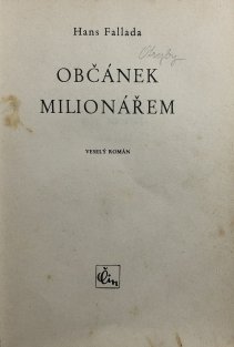 Občánek milionářem